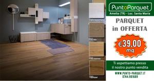 Promozione pavimenti in legno - Parquet in plancia di rovere linea residenziale - Amelia Terni Umbria