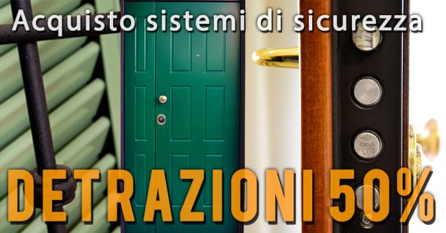 Portoni, persiane, grate blindate: detrazioni fiscali del 50 Detrazione porta blindata